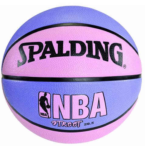 Spalding NBA Street Basketball - Pink & Purple - Gift for Kids - A Thrifty Mom