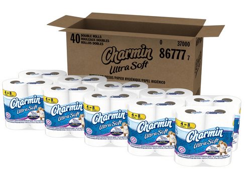 Charmin Ultra Soft Toilet Paper 40 Double Rolls Coupon - A Thrifty Mom