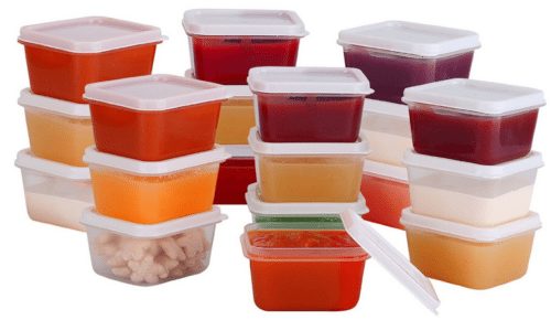 Mini Food Storage Containers for Condiments, Baby Food - Perfect for Lunch Boxes - A Thrifty Mom
