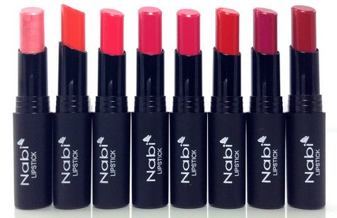 Nabi Cosmetics Professional Lipstick 8pc set - A Thrifty Mom