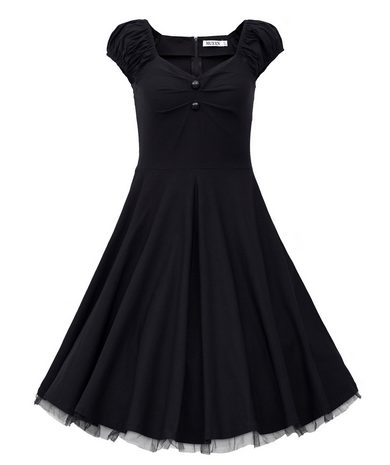1950s Style Vintage Swing Party Dress