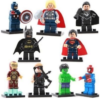Marvel Avengers super hero lego figures sale