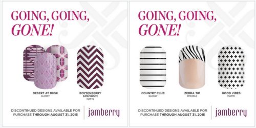 jamberry going going gone 2 set