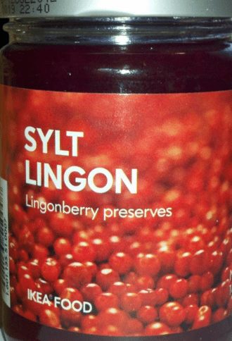 IKEA Lingonberry jelly perserves
