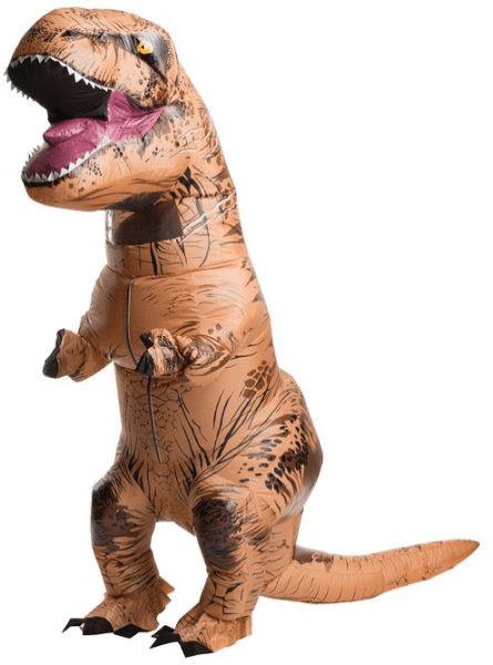mens-jurassic-world Inflatable T-Rex Dinosaur Costume