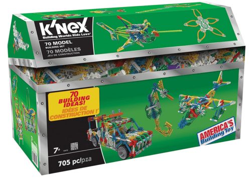 K’NEX 70 Model Building Set – 705 Pieces – Ages 7+ Engineering Education Toy