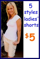 $5 shorts