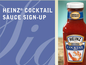 50 cent off Heinz Cocktail