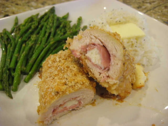 Cordon Bleu Chicken. Chicken Cordon Bleu