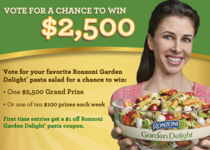 ronzoni coupon