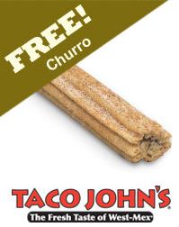 taco johns churro