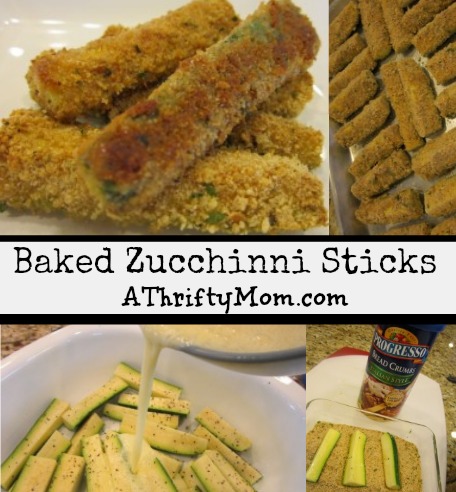 Baked Zucchinni Sticks recipe