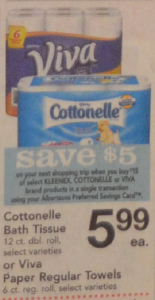 Cottonelle-Viva promo