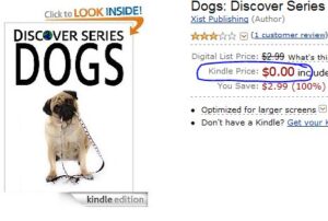 discover dogs free kindle for kids, free kindle