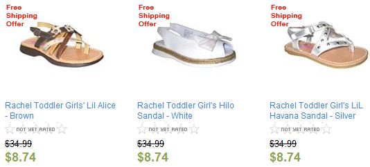 Summer Sandals Sears sale for kids 
