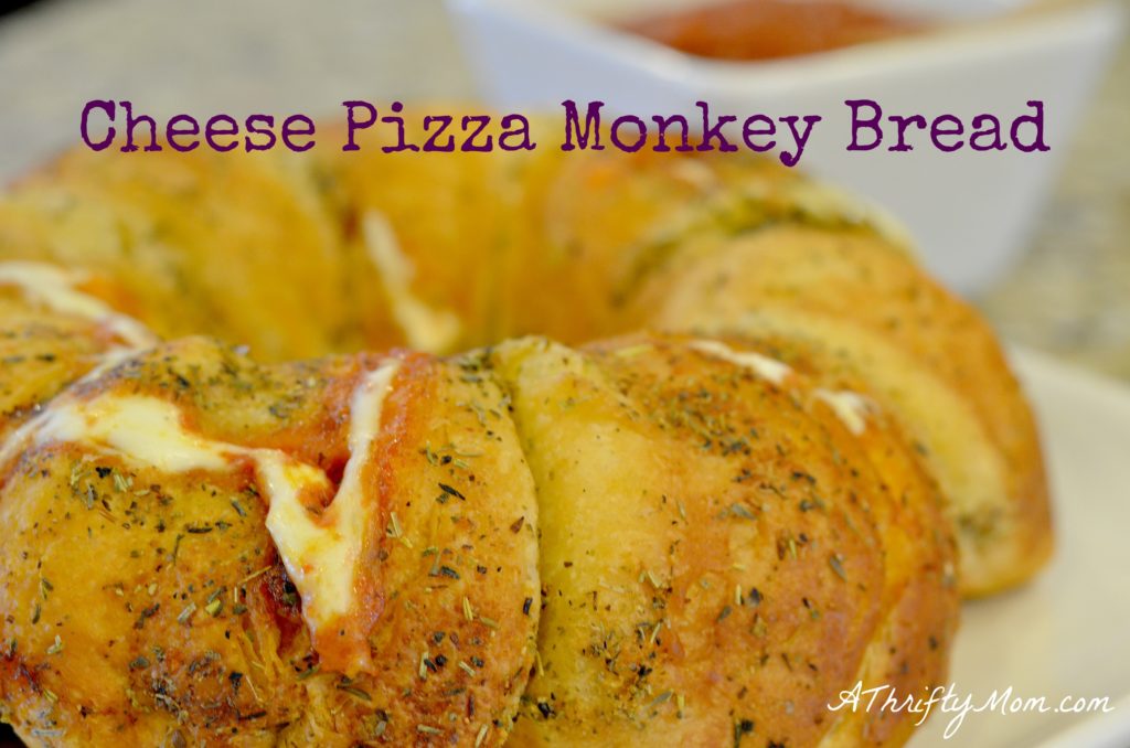 Savory Cheese Pizza Monkey Bread