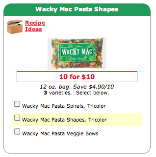 Wacky Mac Wacky Mac