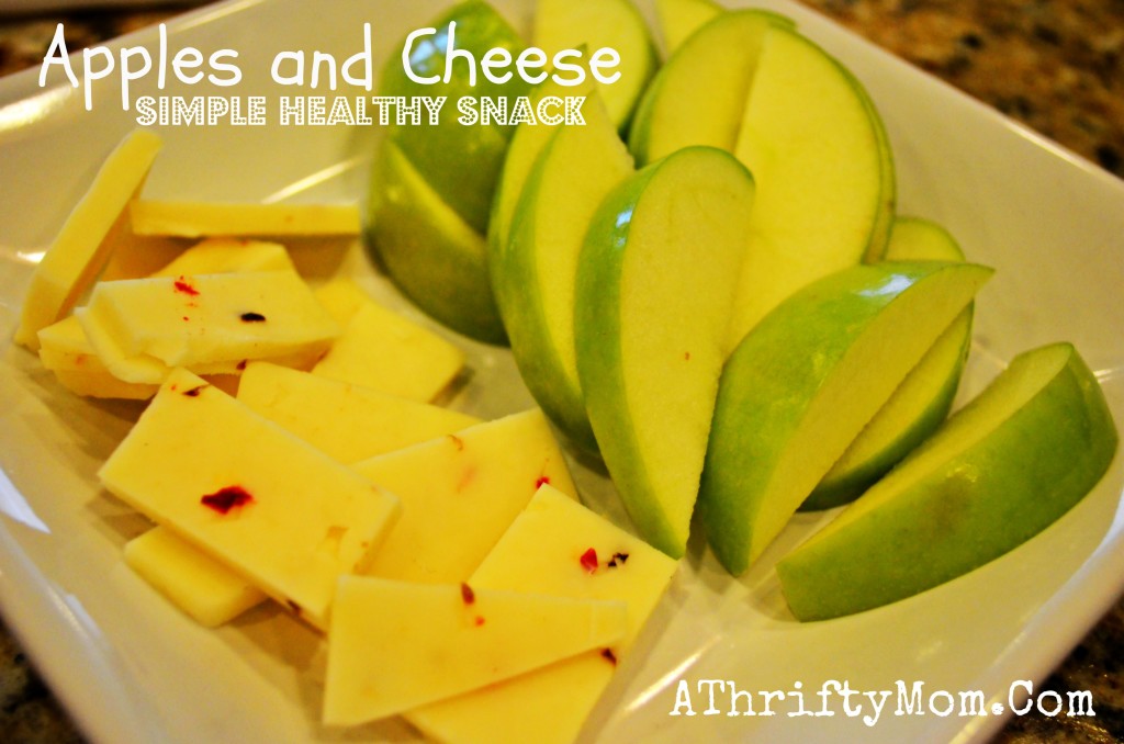 apples and cheese