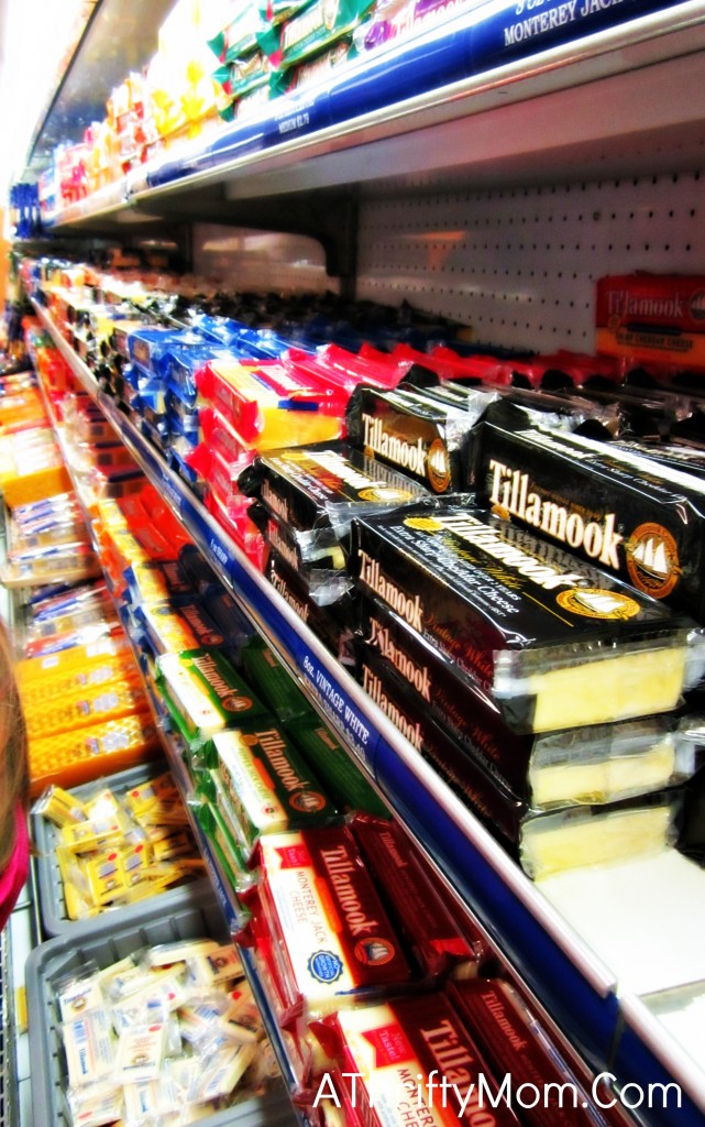 tillamook cheese selection