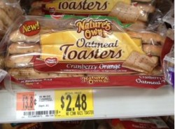 newmans oatmeal toasters