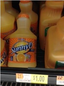 sunnyD Coupon deal Walmart
