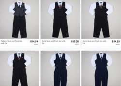 little man suits