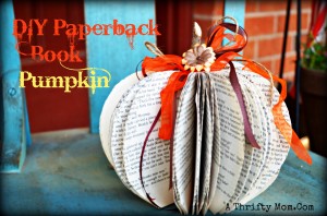 pumpkin out of a book photo