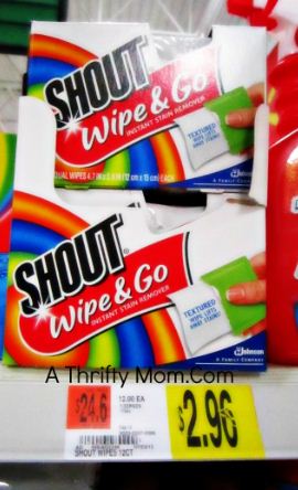 Shout Coupons ~ Shout Color Catcher $1.98 Each & Shout Spray $2.48