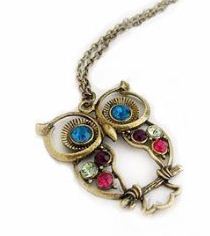 amazon best seller owl necklace