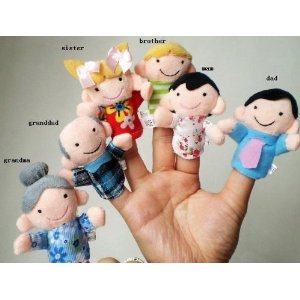 family puppets free shipping