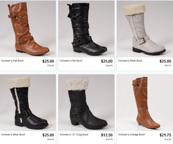 Womens Fashion Boots Under $30 ~ Sale Ends Tonight