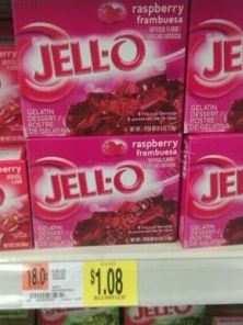 jello coupon price at Walmart