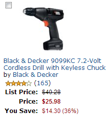 Father's Day Deals - Black & Decker Tools extra $10 off $50