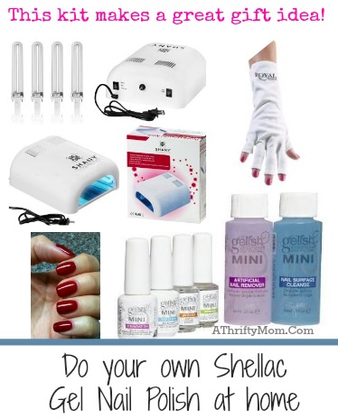 How to do shellac gel polish at home