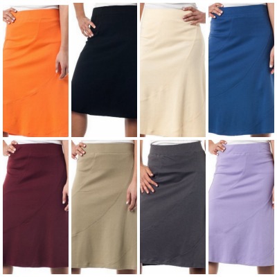 colored skirts on sale
