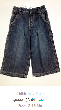 childrens place jeans