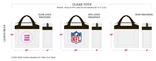 NFL clear bag policy