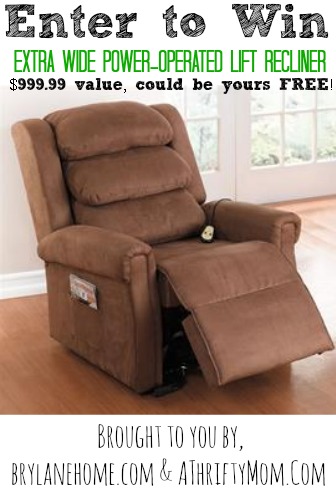 Power Lift Chair Giveaway,