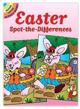 spot the differnce Easter Book, Easter Gift ideas that are NOT candy #Easter