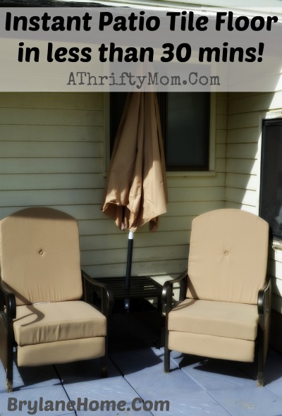 Back yard make over in just a few hours, Mothers Day gift ideas from BrylaneHome #MothersDay
