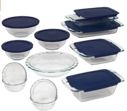 pyrex set with lids, WOW I am drooling here LOVE this set #Kitchen, #Pyrex