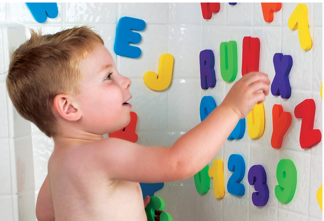 Munchkin Bath Letters and Numbers For Kids #BathTimeFun