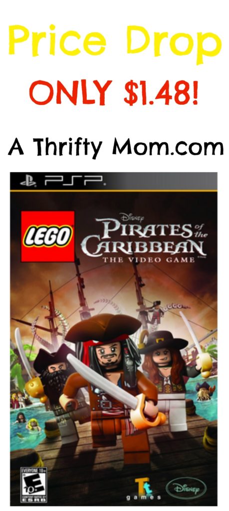 PRICE DROP!!! LEGO Pirates of the Caribbean on Sony PSP ONLY $1.48 ~ Grab it before the price goes up! - A Thrifty Mom - Recipes, Crafts, DIY and