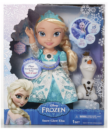 Snow Glow Elsa  Disney Frozen Doll, Top Toys 2014 with FREE shipping