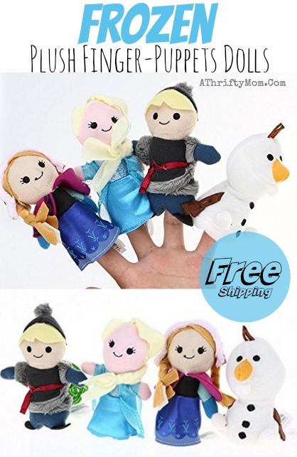 frozen finger puppets #Frozen, #GiftIdeas ,
