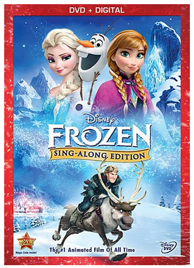 Frozen Sing along DVD, because that LET IT GO SONG is fun to sing #Kids Gift Idea, #Stocking Stuffer #Elsa