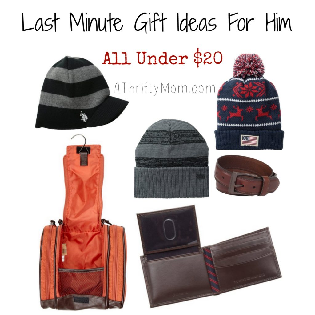 Last Minute Gift Ideas for Him - All Under $20 #GiftsForHim