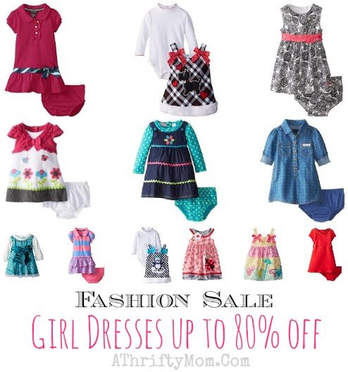 Baby girl dresses for less, Fashion sale on amazon for little girls. Summer and winter fashion all on sale