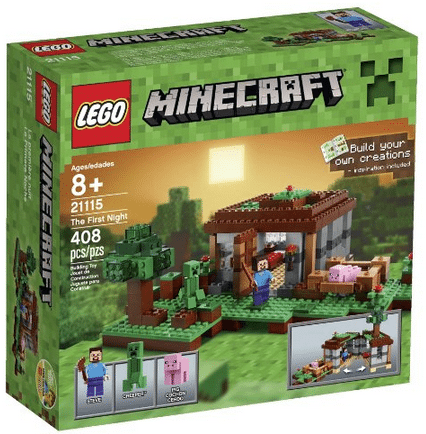LEGO Minecraft set The First Night