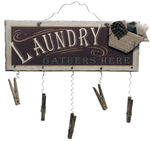 Laundry Sign Wall Art #LaundryRoom #MissingSocks
